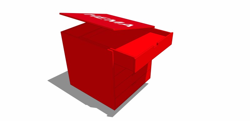 Hema Box open + Klep test2